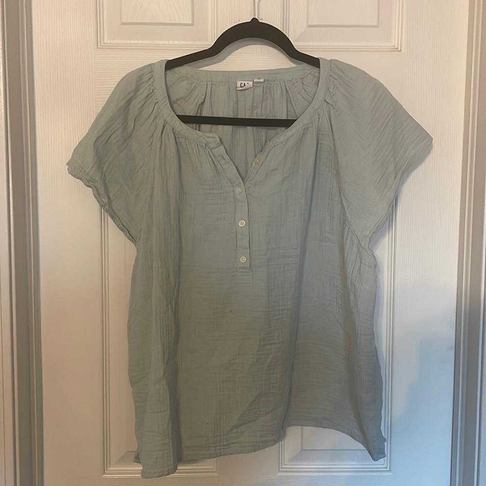 Women’s XL Mint GAP Blouse